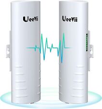 UeeVii 2Pack Point to Point Wireless Bridge 5.8Ghz 100Mbps Outdoor CPE 3KM 14DBi picture