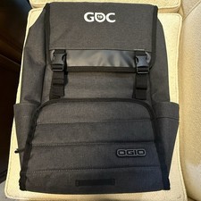 OGIO GDC 2019 Tech Backpack Gray Laptop Conference Gear Collectors Roll Back picture