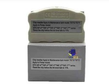 Compatible with Epson T6712 T6710 T6711 Maintenance Tank Box Chip Resetter New picture