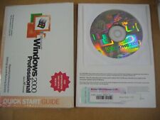 MICROSOFT WINDOWS 2000 PROFESSIONAL FULL OPERATING SYSTEM MS WIN PRO=NEW SEALED= picture