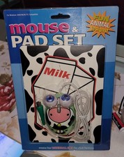 Cow Big-Eye PC Mouse for Windows 95/98/00 Waterball Eye Click Button #E1 ~ NEW picture