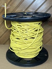 Cat6e 550MHz 23AWG UTP Plenum (CMP) Bulk Cable - Yellow - ~215 Feet picture