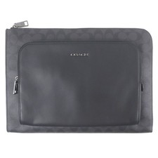 Coach Ethan Portfolio Signature Canvas Clutch Bag - DUTY FREE to US and AUS picture