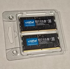 Crucial 32GB 2x16GB DDR5-5200 SODIMM RAM CL42 CT2K16G52C42S5 picture