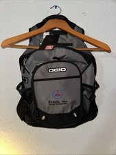 Ogio Street Fugitive Backpack Laptop Tech Computer Travel Bag Black Gray New Tag picture
