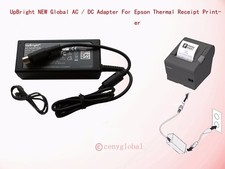 AC Adapter For Epson Thermal POS Receipt Printer Series PS180 M150A Power Supply picture