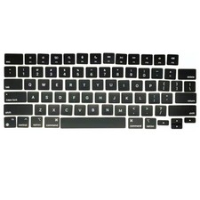 Replacement Keyboard Keycaps Keys,Full Set of US Key Cap Compatible with MacB... picture