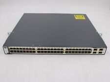 Cisco WS-C3750-48TS-S Catalyst 3750 48-Port Ethernet Network Switch TESTED picture