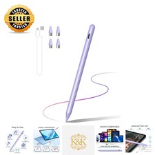 Versatile iOS & Android Stylus Pen - User-Friendly Rechargeable Design with Tips picture