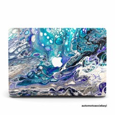 Purple Agate Liquid Marble Shell For Macbook M5 Pro 14 Air 13 15 16 12 11 inch picture