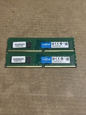 Crucial 32GB (2x16GB) DDR4 2666 PC4 Desktop Memory CT16G4DFD8266 picture