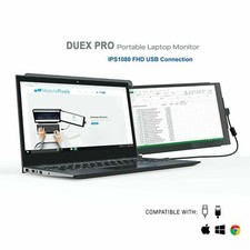 Mobile Pixels Duex Pro - Version 2.0 Portable Monitor for Laptops 12.5