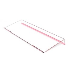 BEEGO Ergonomic Computer Keyboard Stand - Clear Acrylic Keyboard Riser Tilted Ke picture
