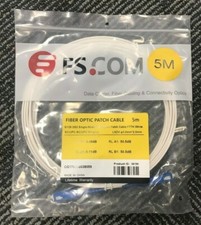 5m (16ft) SC UPC to SC UPC Simplex OS2 Single Mode PVC sold as three pack picture