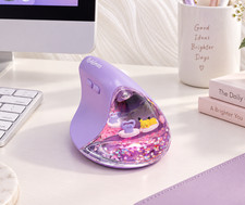 Pokemon Ditto Character Vertical Ergonomic Bluetooth Wireless Mouse Gaming picture