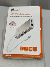 j5create USB-C Multi-Adapter HDMI, Ethernet, USB 3.1 HUB, PD 2.0 - Model JCA374  picture
