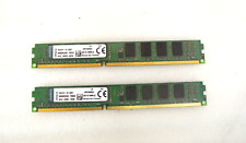 Kingston 8GB 2x4GB PC3-10600U DDR3 Low Profile Desktop Memory RAM KVR13N9S8/4 picture