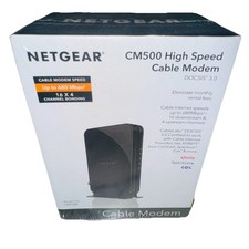 NETGEAR CM500-1AZNAS 16x4 DOCSIS 3.0 Cable Modem Speeds of 686mbps NEW SEALED picture