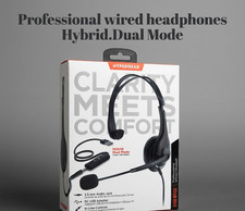 Computer Headset Microphone Memory Foam Earpad Advanced Noise Cancelling picture