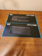 Adesso Easy Touch 132 Wired Multimedia Desktop Keyboard (USB) Model AKB132UB NIB picture