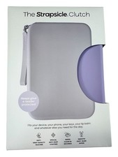 NEW Strapsicle Clutch Purple/Lilac Silicone E-Reader Kindle Case Wristlet picture