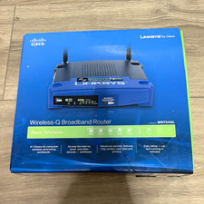 Linksys by Cisco WRT54GL Wireless-G Router 54 Mbps 4-Port 10/100 w/ Adapter picture