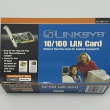 Linksys LNE100TX v5.1 10/100 LAN Card PCI Ethernet Network Adapter Sealed picture