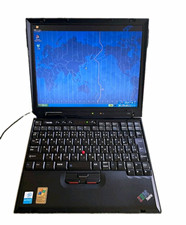 IBM ThinkPad X31 Vintage Laptop Windows XP JP Keyboard AC Adapter Included picture