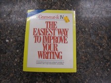 NEW SEALED Gram-mat-ik Grammatik DOS Version IV 4 Reference Software 1989 IBM PC picture