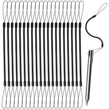 20pcs Elastic Tether Lanyard, Anti-Loss Stylus Lanyard Pen Leash Plastic picture