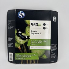 Authentic HP 950XL BLACK 2-Pack Ink Cartridges - New Sealed picture