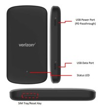 Verizon 5G USB Modem , Plug and Play Slim Design - MODEL - QTAWUA picture