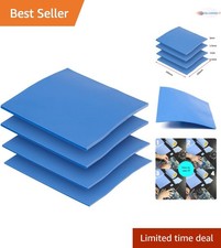 Thermal Pad Silicone 100x100mm 0.5-2mm High Conductivity Heat Resistant Elect... picture
