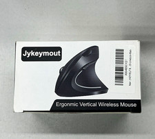 JYKEYMOUT Ergonomic Wireless Vertical Mouse Rechargeable 1600 DPI 6 Btn picture