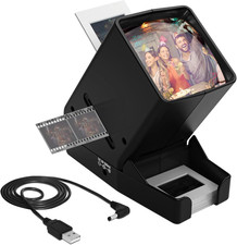 Slide Viewer with 3X Magnification LED Backlit for 35mm Slides and Film picture