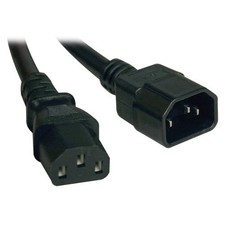 Tripp Lite Computer Power Extension Cord 13A, 16AWG (IEC-320-C14 to IEC-320-C13) picture