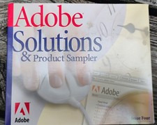 Promotional Adobe Solutions & Product Sampler  Versions Pagemaker Photoshop picture
