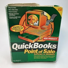 Intuit QuickBooks Point of Sale 2002 Retail Software Windows 98/NT/2000/XP picture