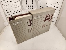 Vintage IBM Lotus 123 Version 1A Spreadsheet Graphics Information Management + picture