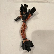 Modular 4-Pin Peripheral Molex to 4-Pin Peripheral Power Cable,   1 ft picture