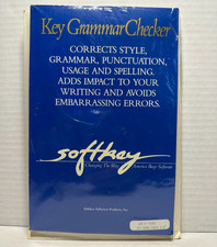 New Sealed Vintage Softkey Key Grammar Checker Software 3.5