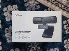 VAVA Webcam Model VA-VD020 2K HD, 4X Zoom Auto Focus Tripod New picture