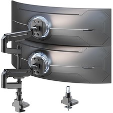 Ergonomic Dual Monitor Arm for Ultrawide 17-49