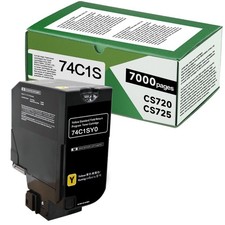 WYFYINK 74C1SY0 Yellow Compatible 7000 Pages Toner Cartridge High Yield picture