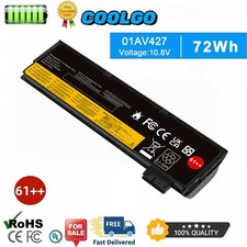 Lot 10 61++ 01AV422 01AV423 Battery for Lenovo Thinkpad T470 T480 T570 P51s P52s picture