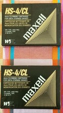 Lot of 2-MAXELL HS-4/CL Cleaning Cartridges•Factory Sealed/NEW picture
