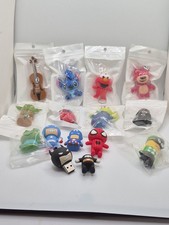 14 Lot Assorted Characters 8gb Usb Memory Key Chain Disney/Marvel /DC/STAR WARS  picture
