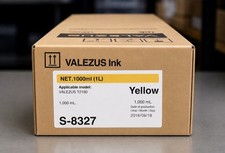 Genuine RISO VALEZUS S-8327 Yellow Ink 1000mL OEM T2100 picture