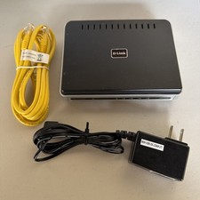 D-Link EBR-2310 Ethernet Broadband Router W/ Power Cord And Cable Tested picture