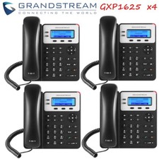 4 Pack Grandstream GXP1625 Small Business Office HD IP Phone 2 Line PoE picture